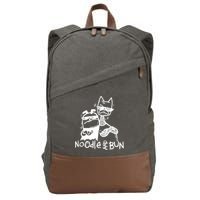 Noodleandbun Noodle And Bun The Duo Cotton Canvas Backpack