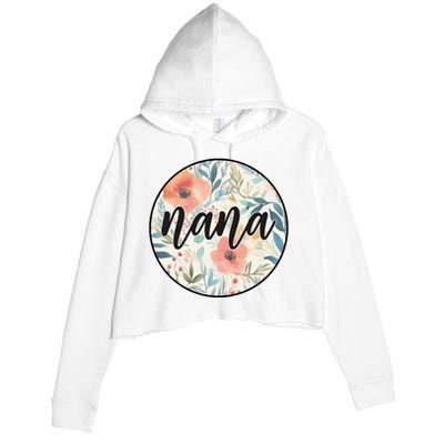 Nana Crop Fleece Hoodie