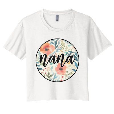 Nana Women's Crop Top Tee