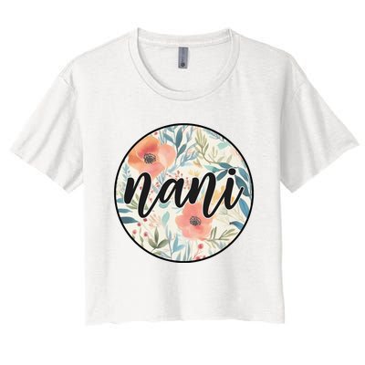 Nani Women's Crop Top Tee