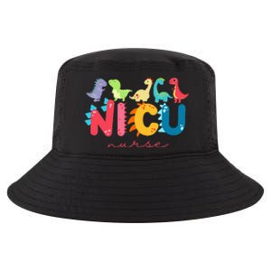 NICU Nurse Animal Nurse Appreciation Nicu Nurse Dinosaur Cool Comfort Performance Bucket Hat