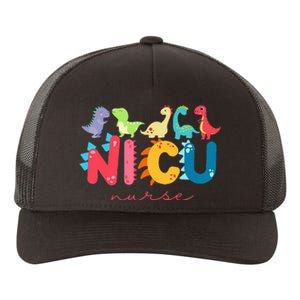 NICU Nurse Animal Nurse Appreciation Nicu Nurse Dinosaur Yupoong Adult 5-Panel Trucker Hat