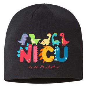 NICU Nurse Animal Nurse Appreciation Nicu Nurse Dinosaur Sustainable Beanie