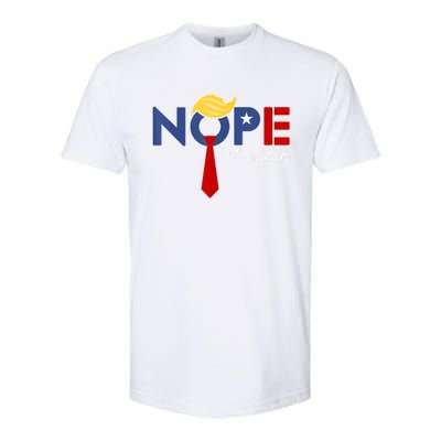 Nope Not Again Softstyle® CVC T-Shirt