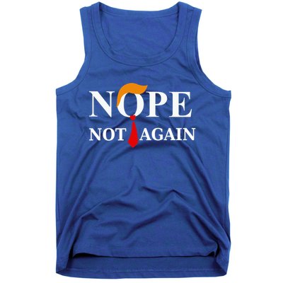 Nope Not Again Trump 2024 Gift Tank Top