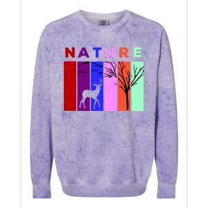 Nature Colorblast Crewneck Sweatshirt