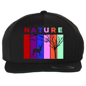 Nature Wool Snapback Cap