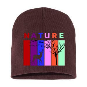 Nature Short Acrylic Beanie