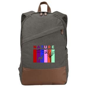 Nature Cotton Canvas Backpack