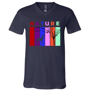 Nature V-Neck T-Shirt