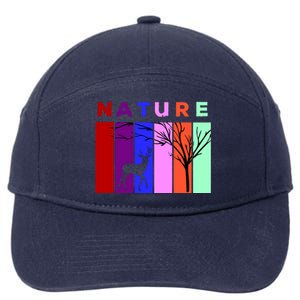 Nature 7-Panel Snapback Hat