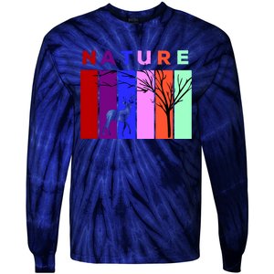 Nature Tie-Dye Long Sleeve Shirt