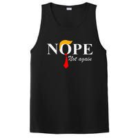 Nope Not Again Funny Trump Apparel Nope Not Again Trump PosiCharge Competitor Tank