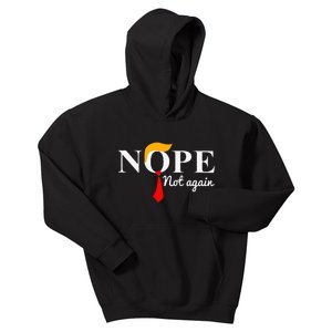 Nope Not Again Trump Apparel Nope Not Again Trump Kids Hoodie