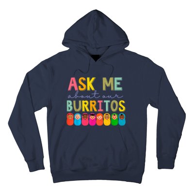 NICU Nurse Ask Me About Our Burritos Infant Care Specialist Hoodie