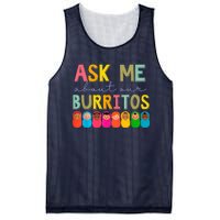 NICU Nurse Ask Me About Our Burritos Infant Care Specialist Mesh Reversible Basketball Jersey Tank