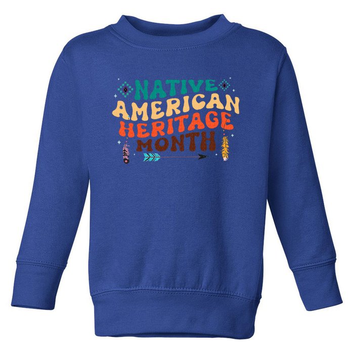 National Native American Heritage Month Indigenous Toddler Sweatshirt