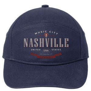 Nashville 7-Panel Snapback Hat