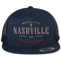 Nashville Flat Bill Trucker Hat