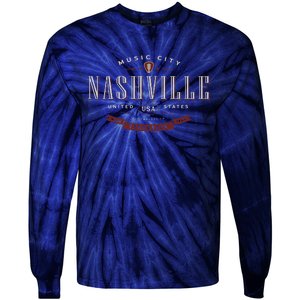 Nashville Tie-Dye Long Sleeve Shirt