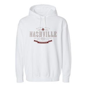 Nashville Garment-Dyed Fleece Hoodie