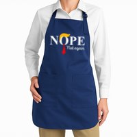 Nope Not Again Funny Trump Apparel Nope Not Again Trump Apron
