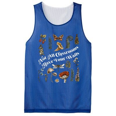 Nature Not All Classrooms Have Four Walls Homeschool Mom Mesh Reversible Basketball Jersey Tank