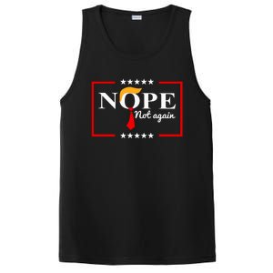 Nope Not Again Funny Trump Saying Quote Anti Trump PosiCharge Competitor Tank