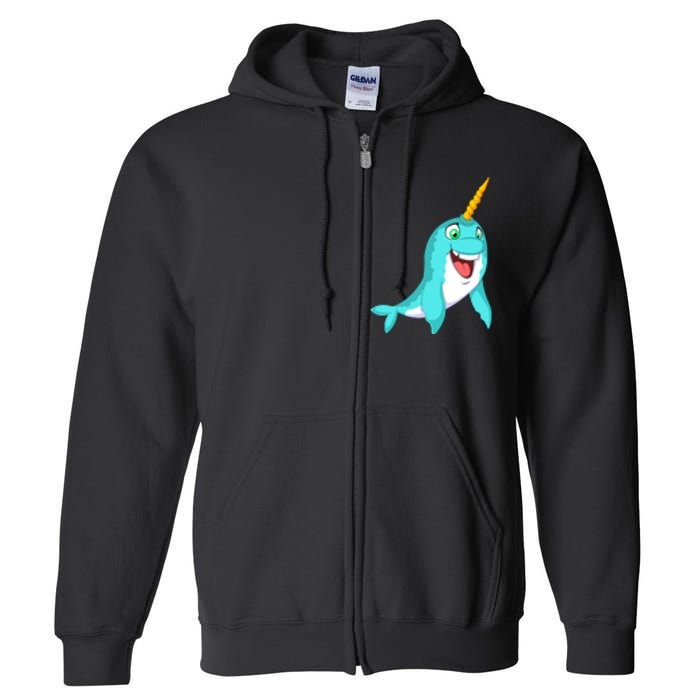 Narwhal Full Zip Hoodie