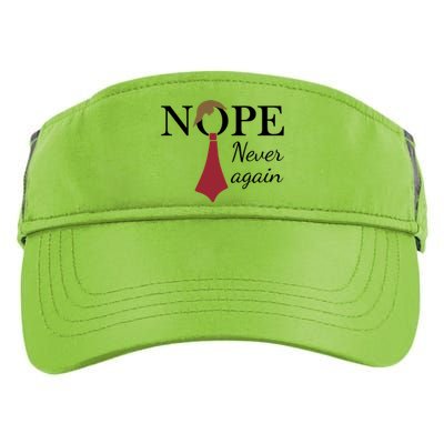 Nope. Never Again Adult Drive Performance Visor