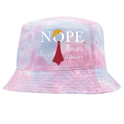 Nope. Never Again Tie-Dyed Bucket Hat