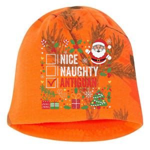 Nice Naughty Antiguan Christmas Antigua And Barbuda Kati - Camo Knit Beanie