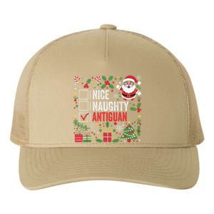 Nice Naughty Antiguan Christmas Antigua And Barbuda Yupoong Adult 5-Panel Trucker Hat