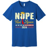 Nope Not Again Trump Premium T-Shirt