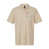 Nice Naughty An Attempt Was Made Christmas List Holiday Xmas Softstyle Adult Sport Polo