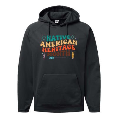 National Native American Heritage Month Indigenous Performance Fleece Hoodie