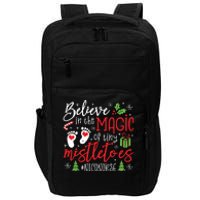 Nicu Nurse Believin Magic Of Tiny Mistletoe Christmas Impact Tech Backpack