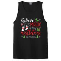 Nicu Nurse Believin Magic Of Tiny Mistletoe Christmas PosiCharge Competitor Tank