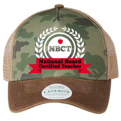 Nbct National Board Certified Teacher Appreciation School Gift Legacy Tie Dye Trucker Hat