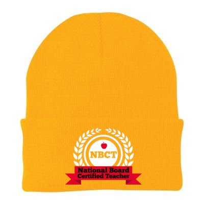 Nbct National Board Certified Teacher Appreciation School Gift Knit Cap Winter Beanie