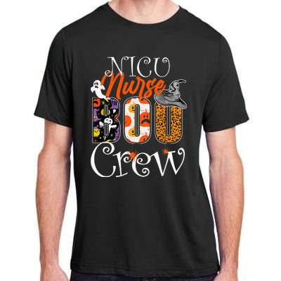 Nicu Nurse Boo Crew Funny Halloween Nicu Nurse Party Costume Adult ChromaSoft Performance T-Shirt