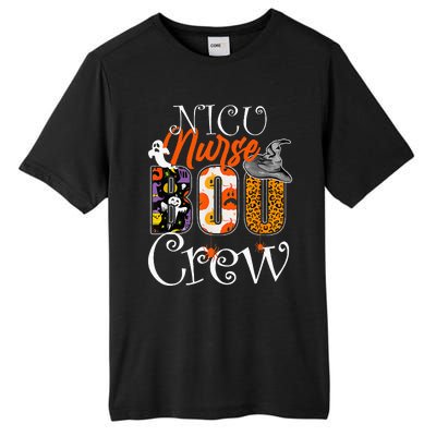 Nicu Nurse Boo Crew Funny Halloween Nicu Nurse Party Costume Tall Fusion ChromaSoft Performance T-Shirt