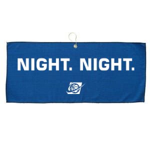 Night Night Basketball Champions Large Microfiber Waffle Golf Towel