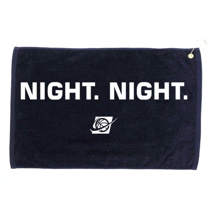 Night Night Basketball Champions Grommeted Golf Towel