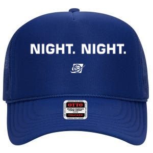 Night Night Basketball Champions High Crown Mesh Back Trucker Hat