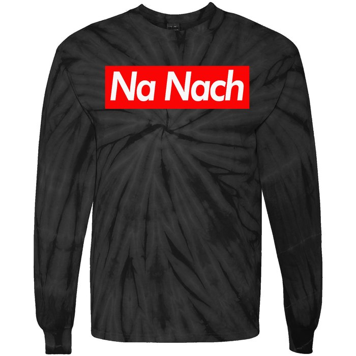 Na Nach Breslov Rabbi Nachman Meuman Modern Red Tie-Dye Long Sleeve Shirt