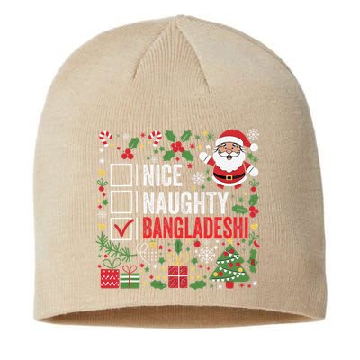 Nice Naughty Bangladeshi Christmas Santa Claus Bangladesh Sustainable Beanie