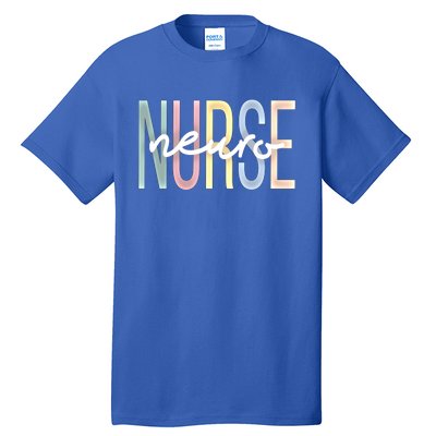 Neuro Nurse Boho Neurology Nursing Cute Gift Tall T-Shirt