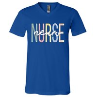 Neuro Nurse Boho Neurology Nursing Cute Gift V-Neck T-Shirt