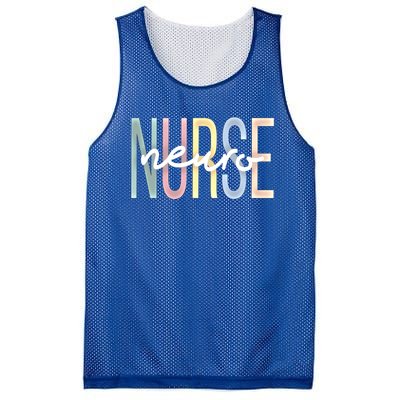 Neuro Nurse Boho Neurology Nursing Cute Gift Mesh Reversible Basketball Jersey Tank